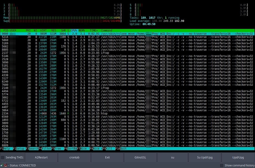 [SOLVED] rClone move script leading to heavy load - Help and Support ...