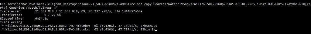 Rclone copy Google drive to Onedrive - Help and Support - rclone forum