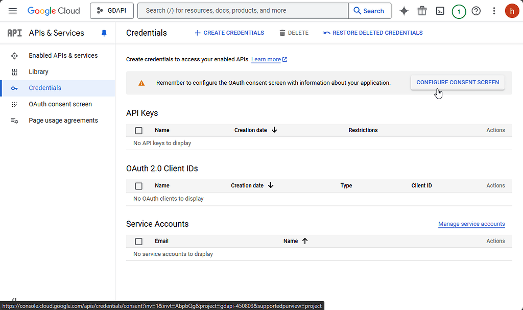 Making client_id with Google Drive API - Help and Support - rclone forum