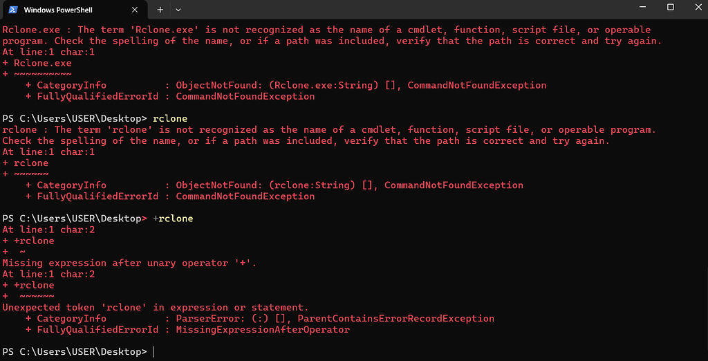 Im a beginer and have a problam with seting up Rclone - Help and ...