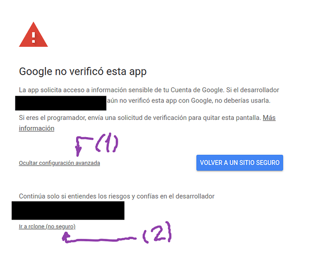 Google fails to verify