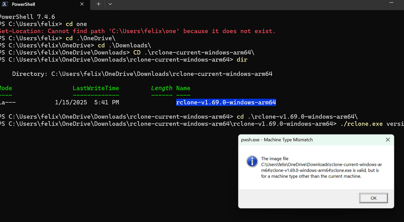 Rclone not working for some reason - Help and Support - rclone forum