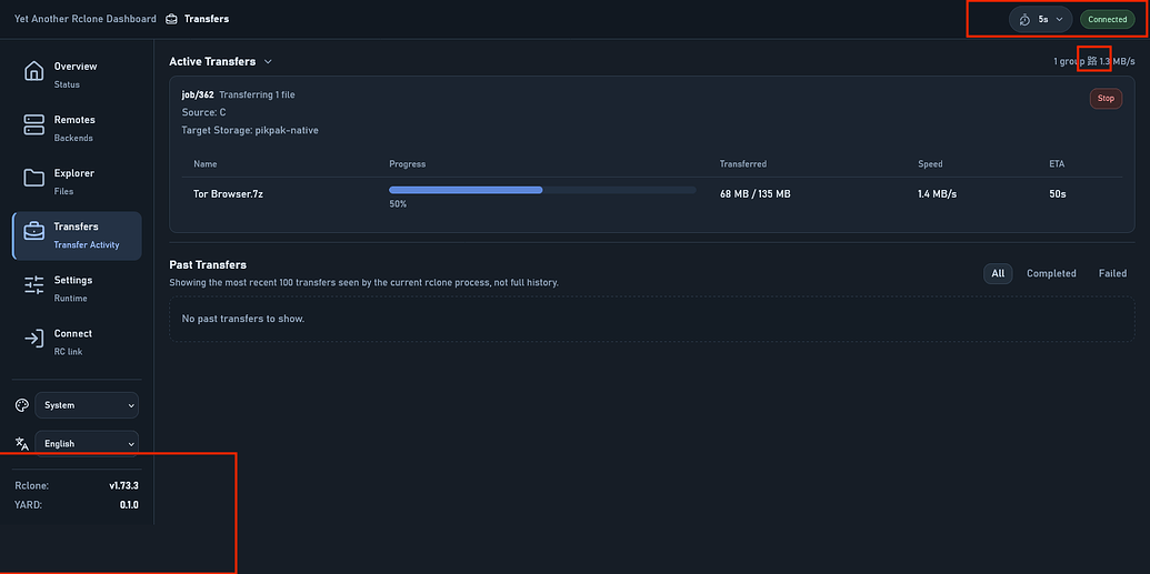 A New Rclone Web GUI Built for the Latest RC API - Related - rclone forum