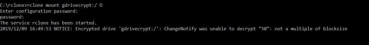 I have a problem with mount on windows - Help and Support - rclone forum