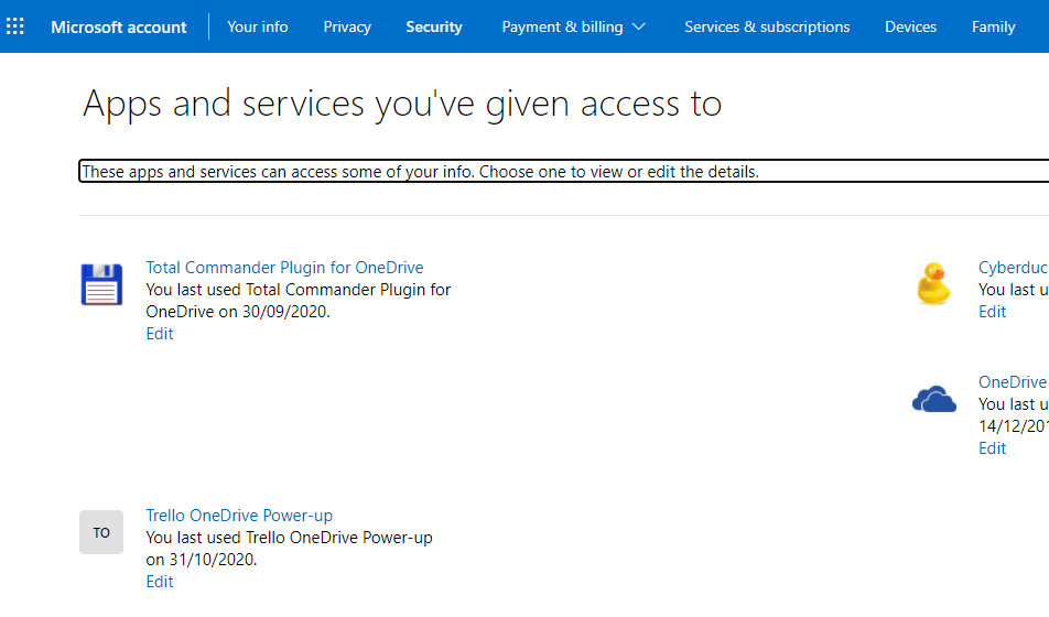 OneDrive - how to remove the existing access - Help and Support ...