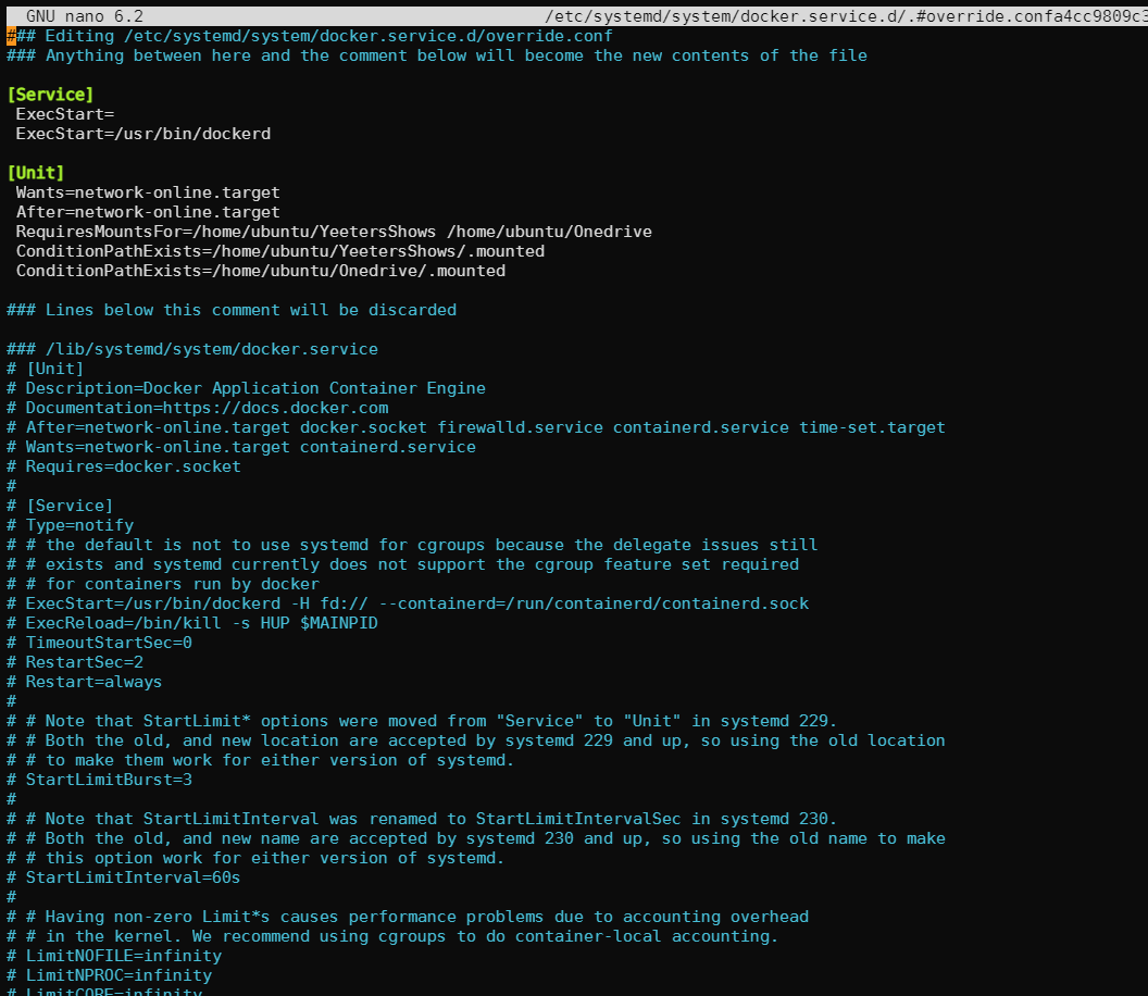 Mount rclone paths before docker gets started - Help and Support ...